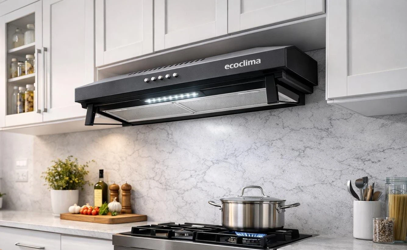 PURIFICADOR ECOCLIMA BOREAS600 NEGRA C/VISERA