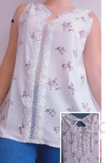Blusa floreada