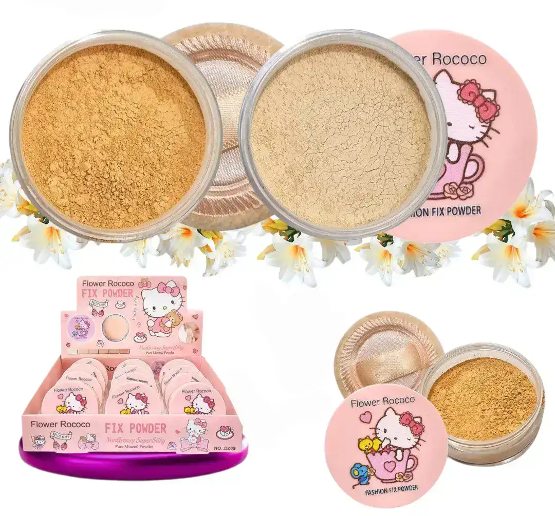 2 Polvos Sueltos Flower Rococo