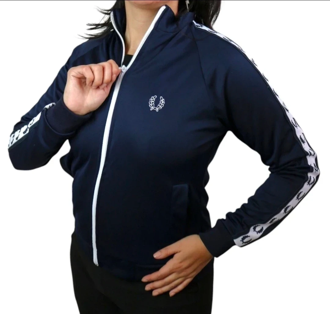 Chaqueta deprotiva talla L azul oscuro