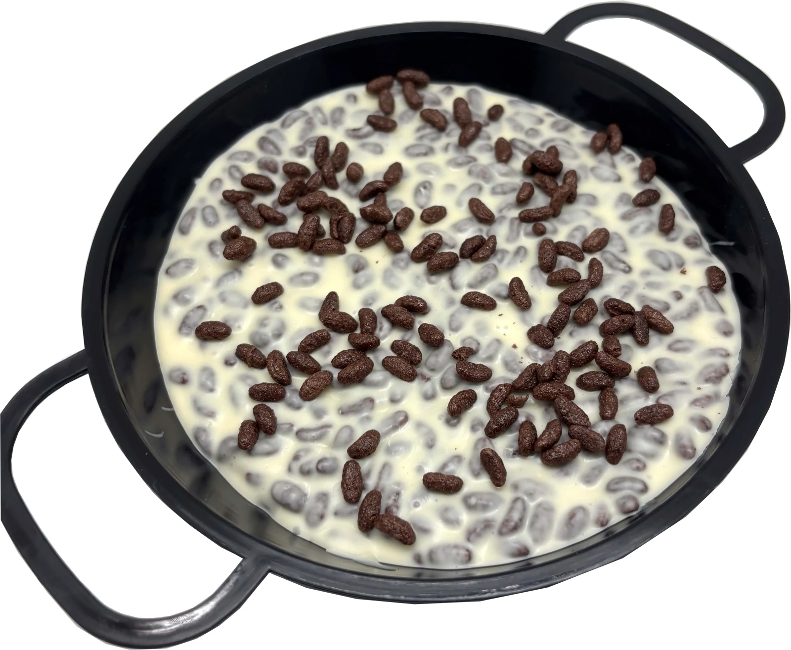 PAELLA CHOCOLATE BLANCO & ARROZ INFLADO