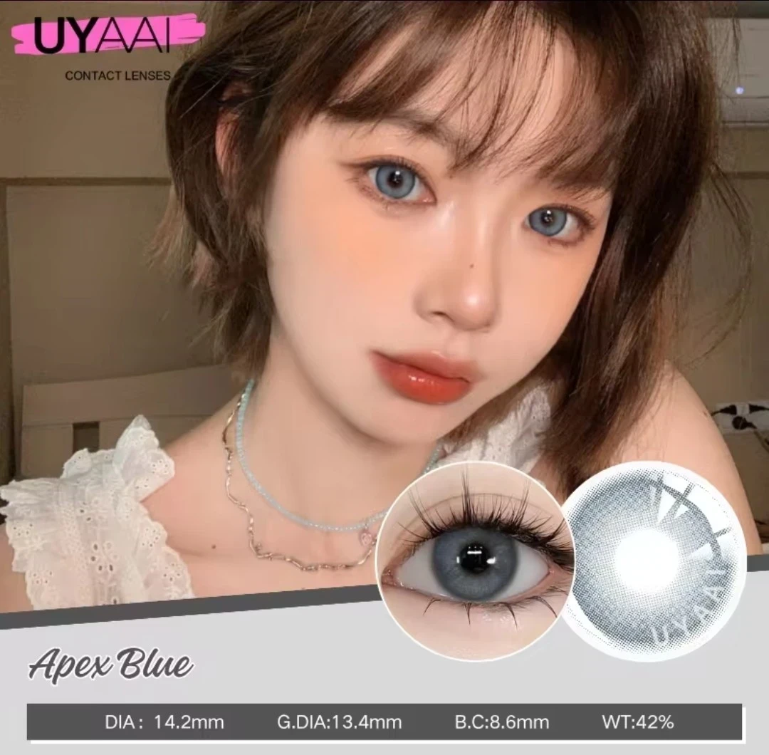 Lentes de contacto - Referencia: APEX BLUE 6