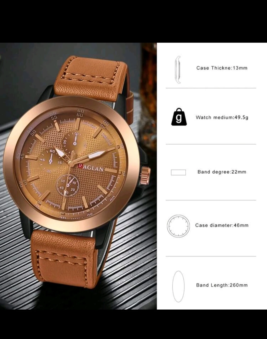 Reloj Raglan 6