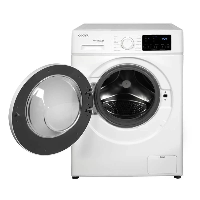 LAVARROPAS AUTOMÁTICO CODINI 6KG ECO WASH 1000RPM  2