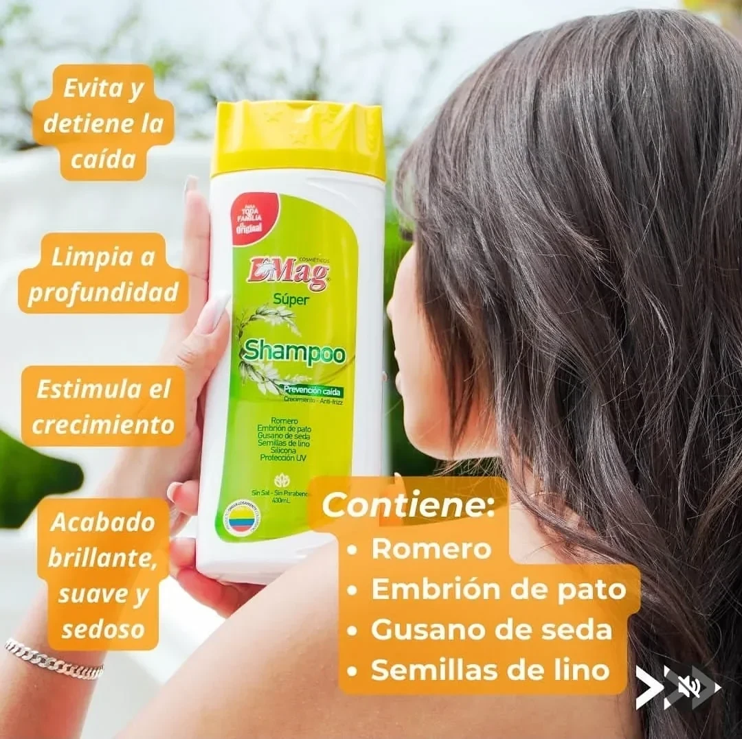dmag shampoo prevencion caida x430 ml
