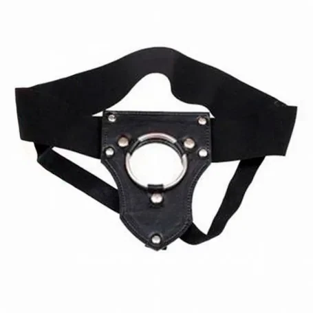 Arnés Aro Grande de Metal Reforzado en Cuero 5 CM.