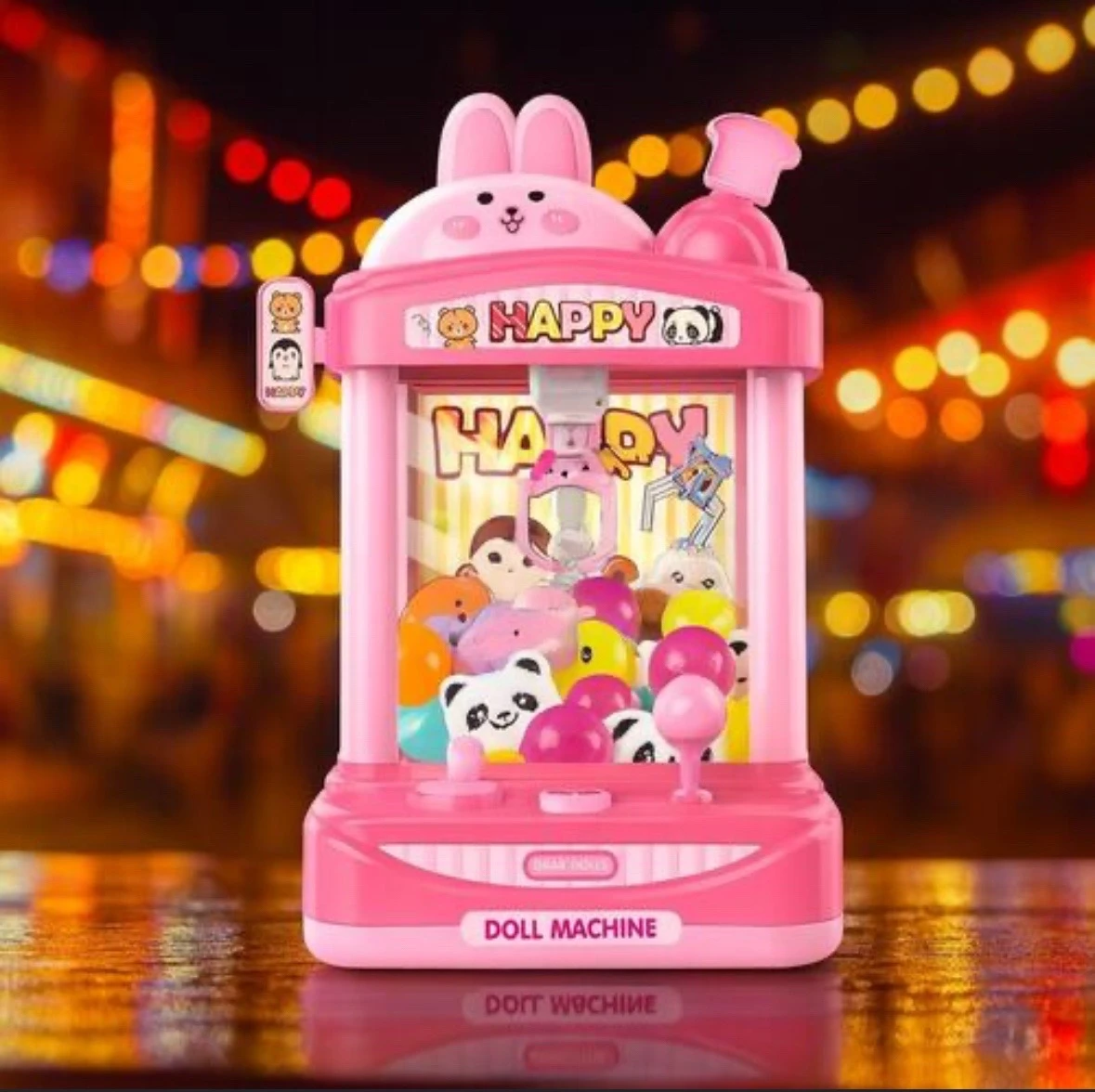 Mini Máquina Atrapa Peluches Interactiva  2