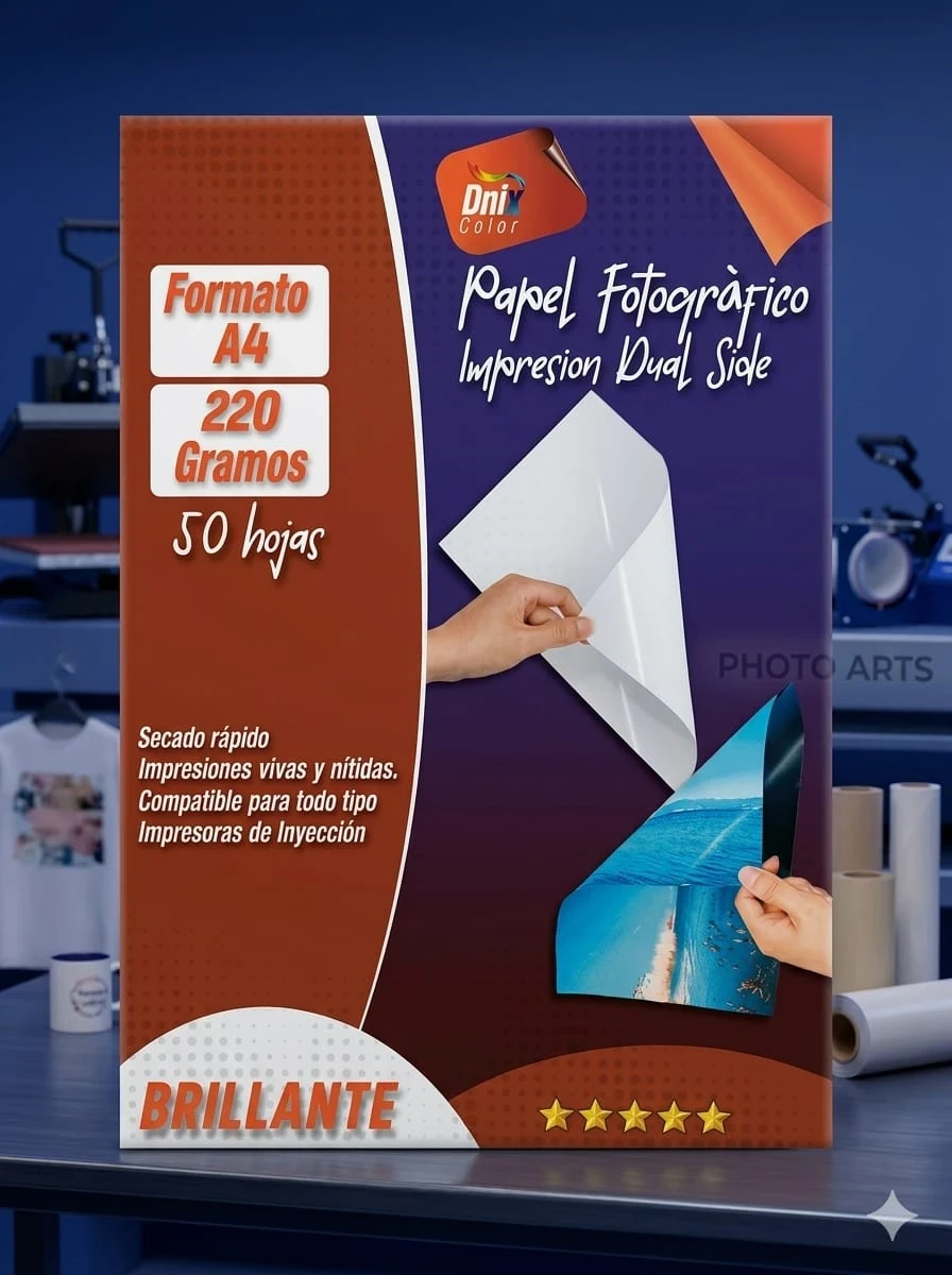 Papel Fotografico Impresion Dual Side 220 GR