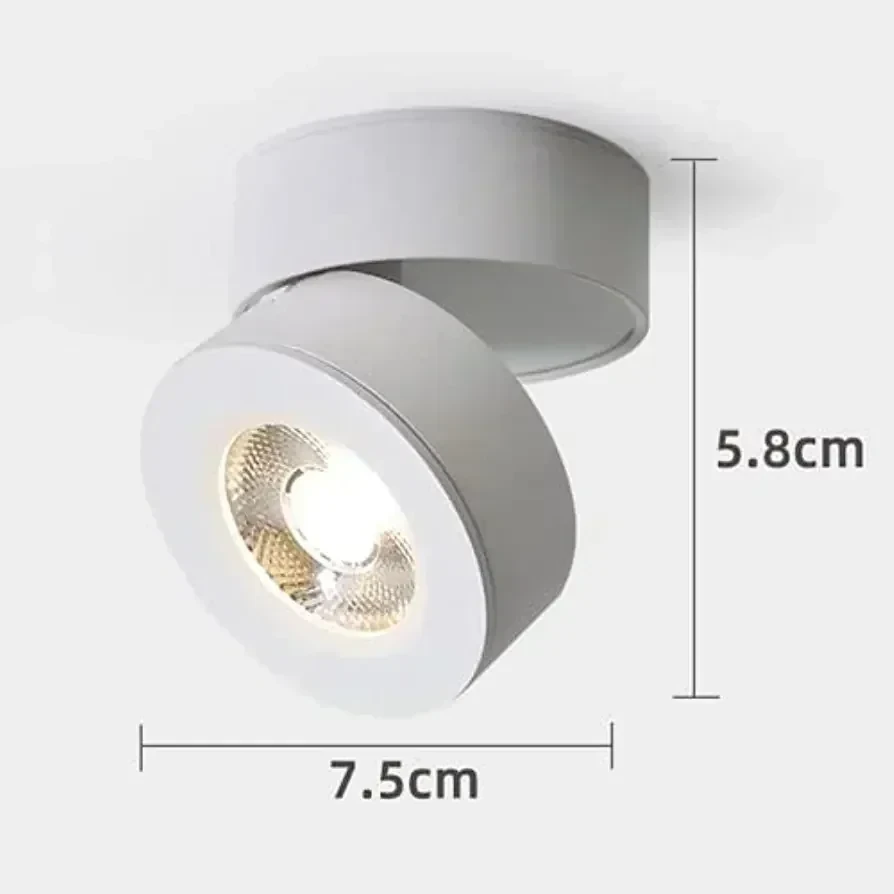 SPOT LED BLANCO PLEGABLE AVI 5