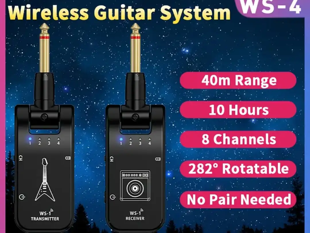 Sistema Inalámbrico Guitarra Bajo  4