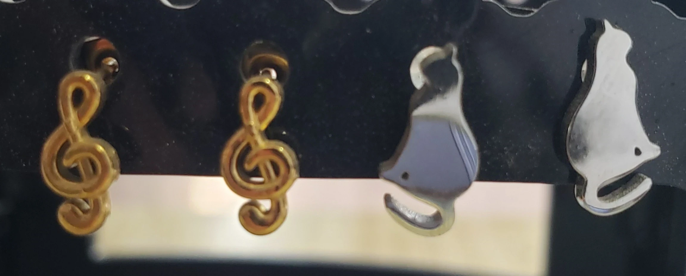 aretes acero inoxidable 