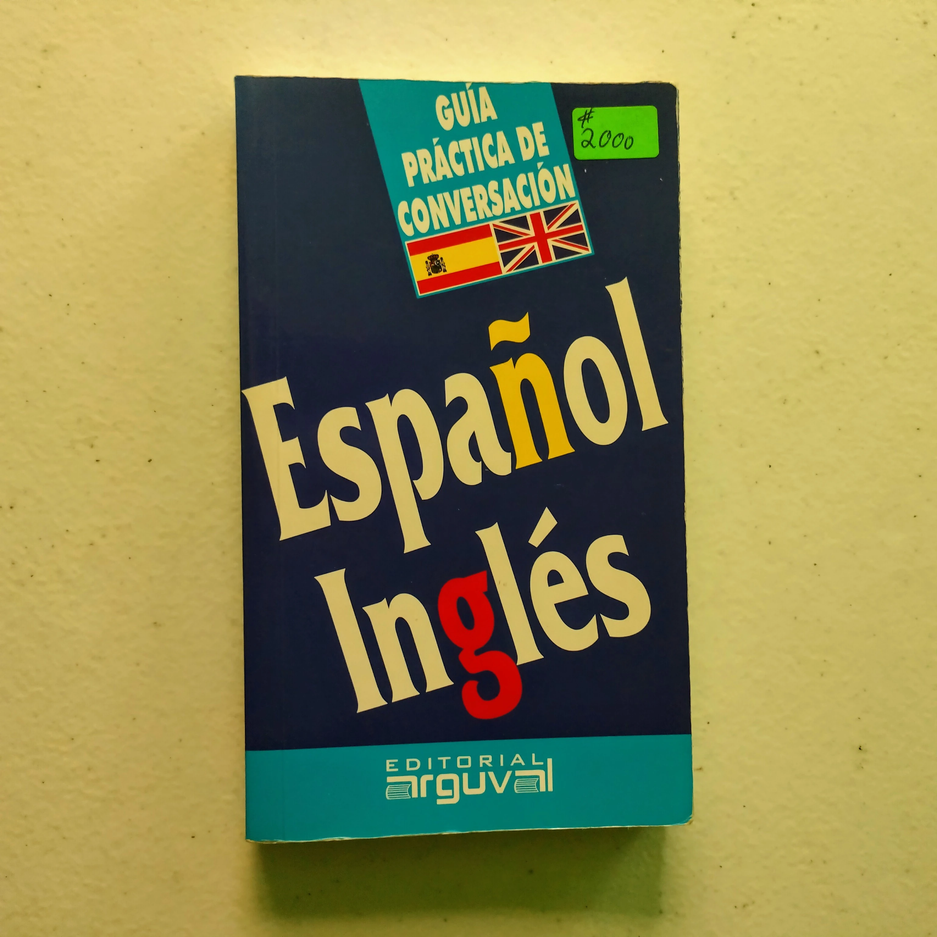 Guia práctica de conversación, inglés español, usado