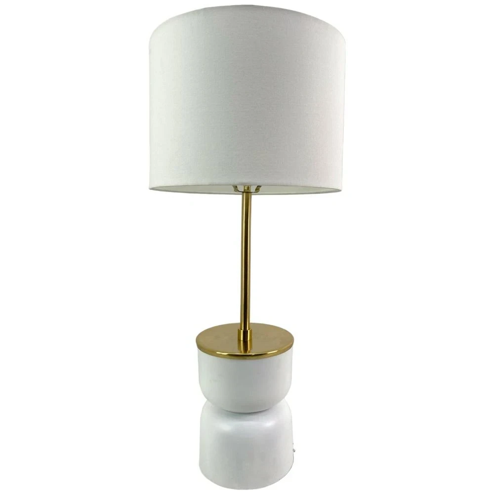 LAMPARA D/MESA  C/LUZ 35.5X35.