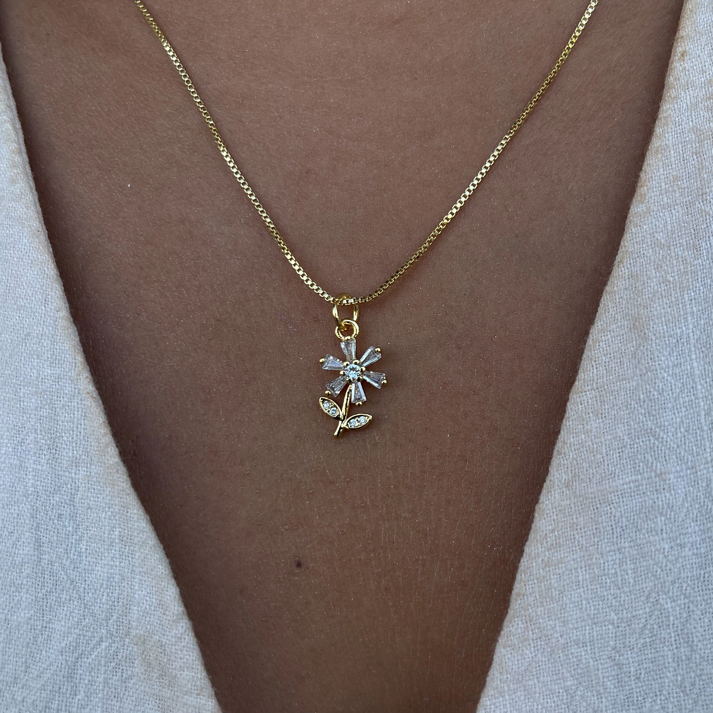 CADENA FLORECITA