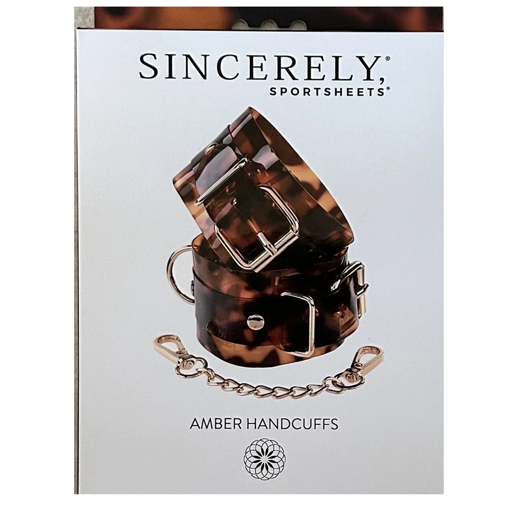 amber handcuffs sincerely