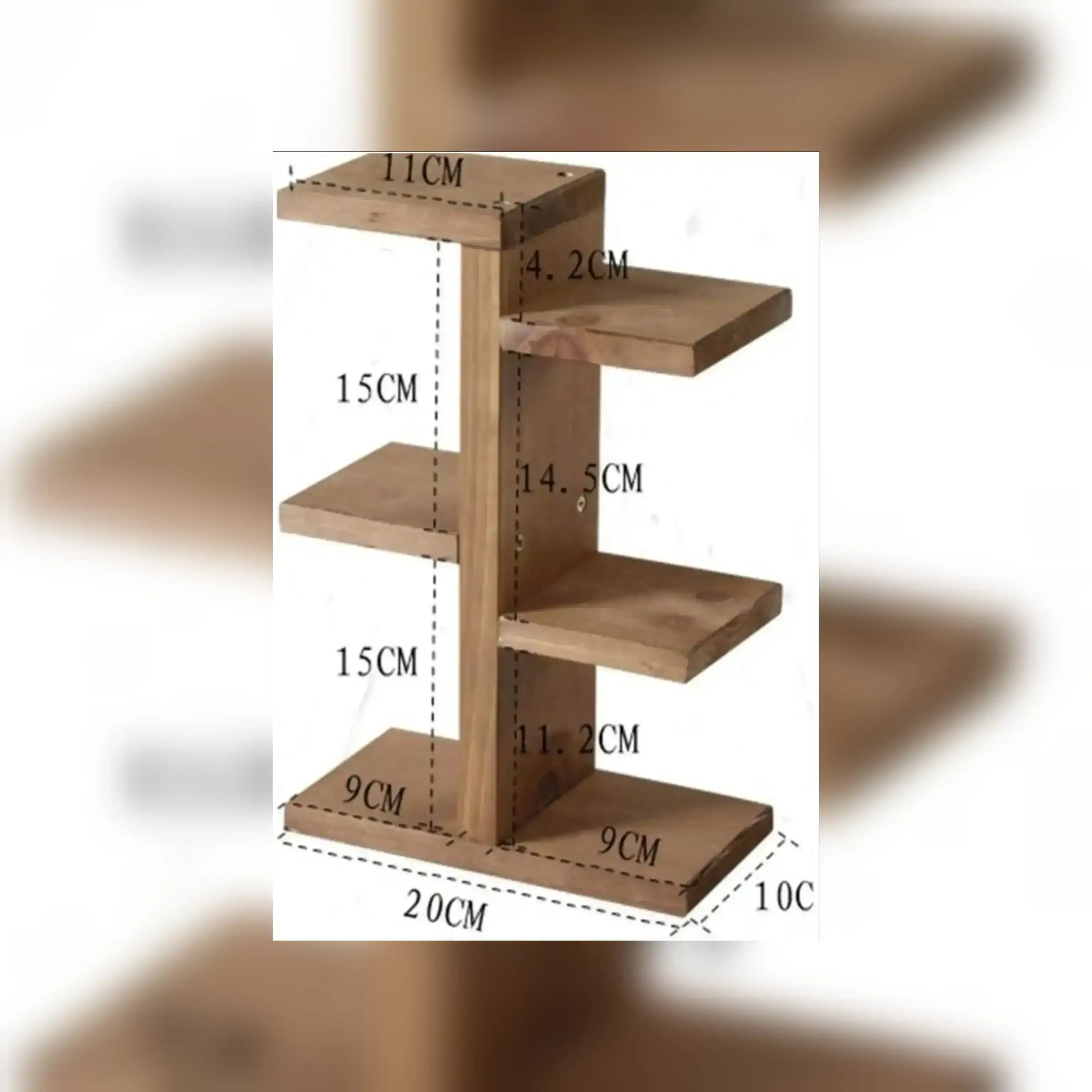 Repisa decorativa para plantas 