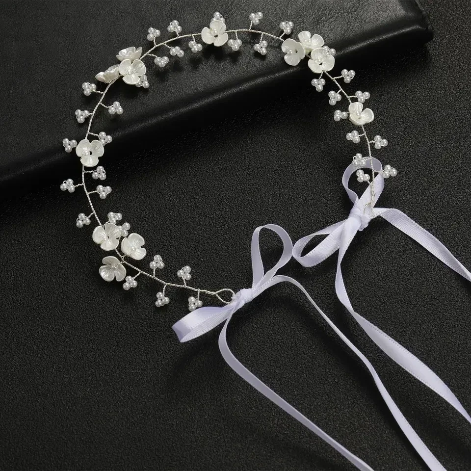 TIARA DE CRISTAL FLORES