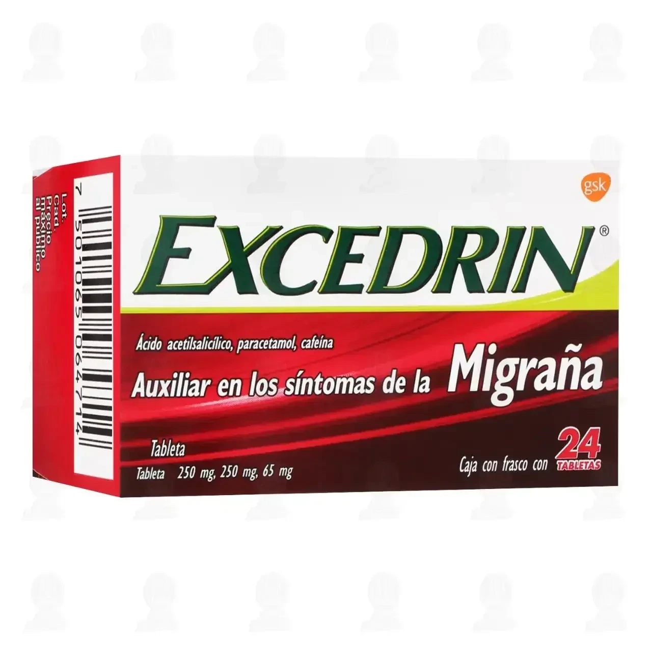 Excedrin Migraña, 24 Tabletas.