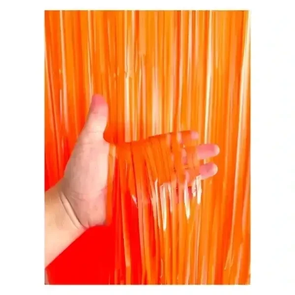 Cortina naranja 