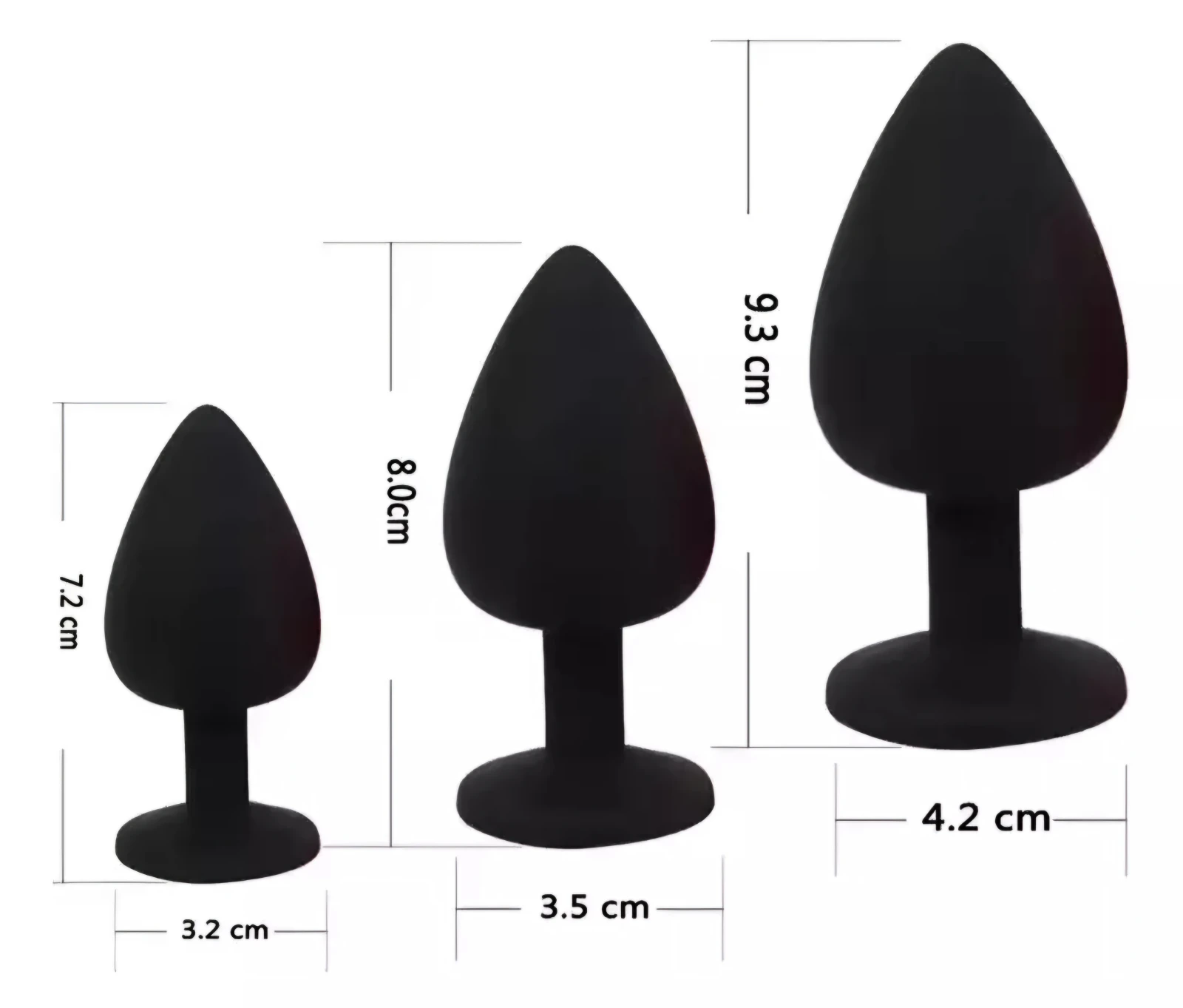 Plug Silicona mediano  2