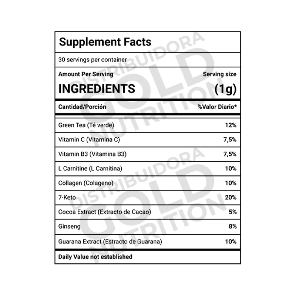MW FAT BURNER 30 CAPSULAS 2