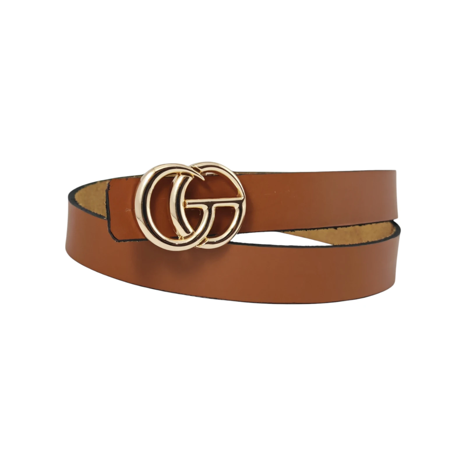 GUCCI dorada 2.5 cm de ancho  2