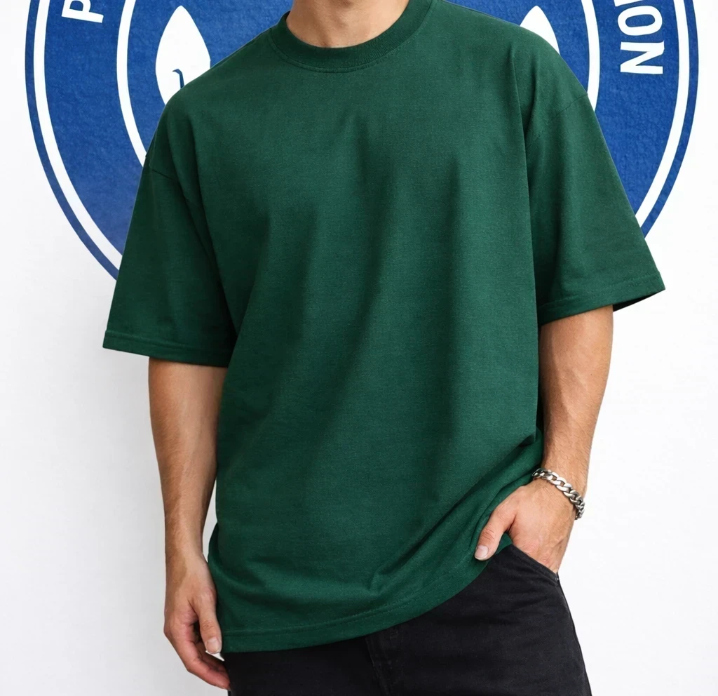 Oversize Burda Verde Botella