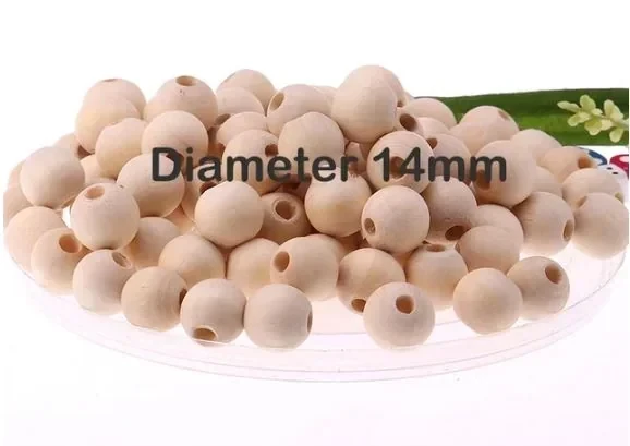 CUENTAS MADERA 14MM 2