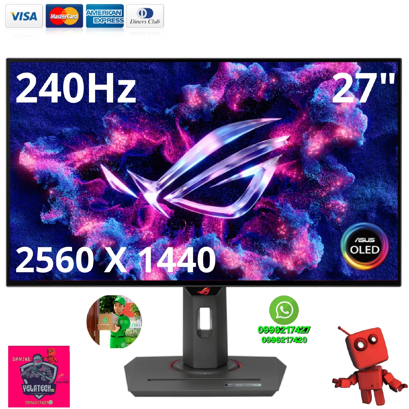 MONITOR OLED Rog
