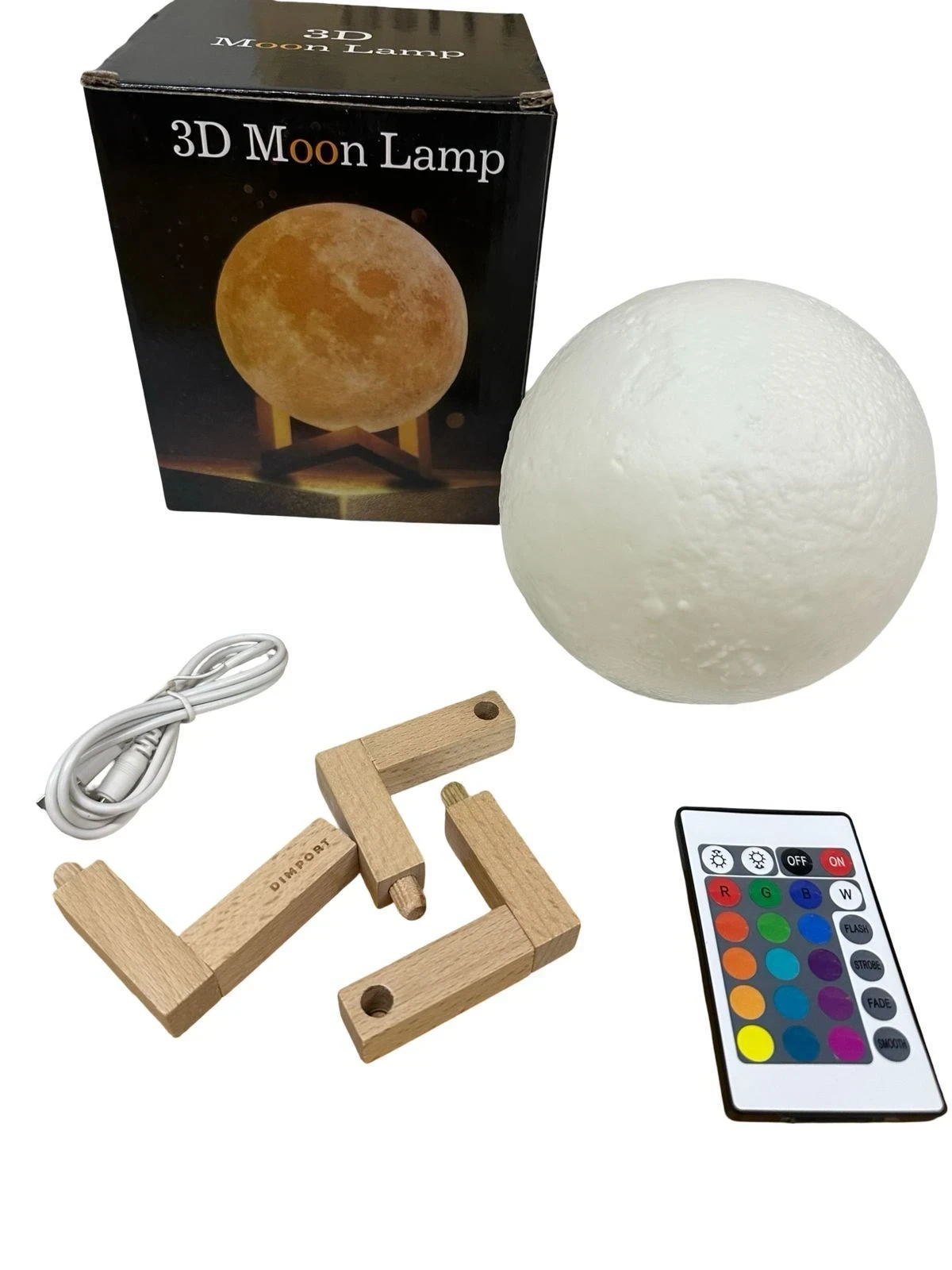LAMPARA LUNA CON CONTROL REMOTO 2