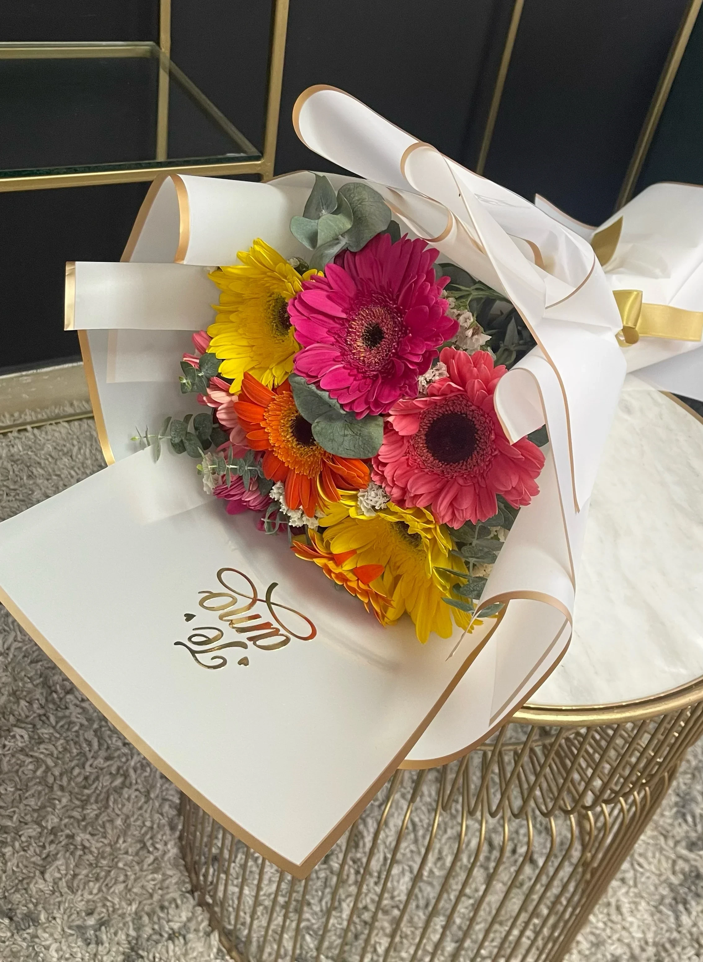 Ramillete mediano de gerberas 3