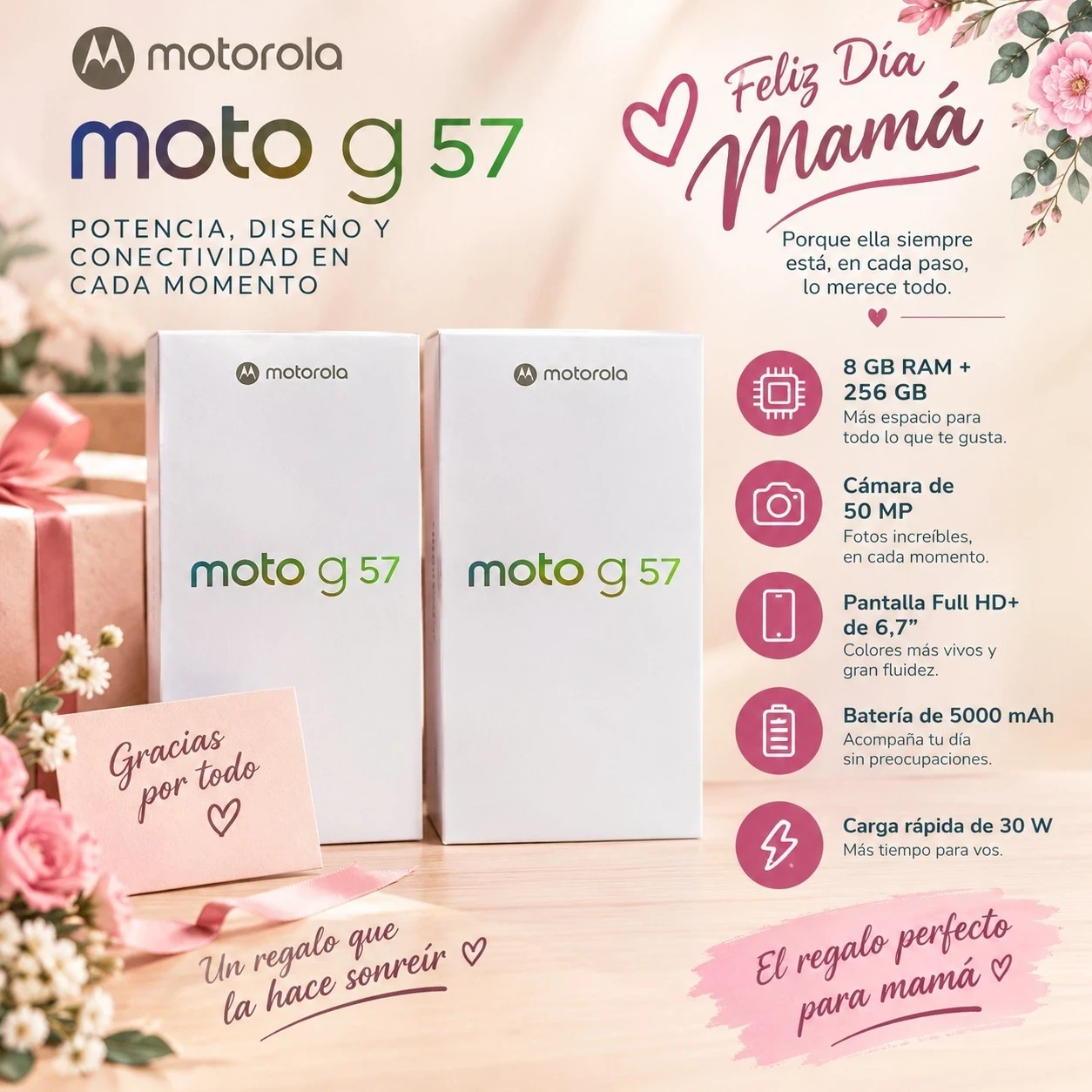 MOTO G57 256/8GB