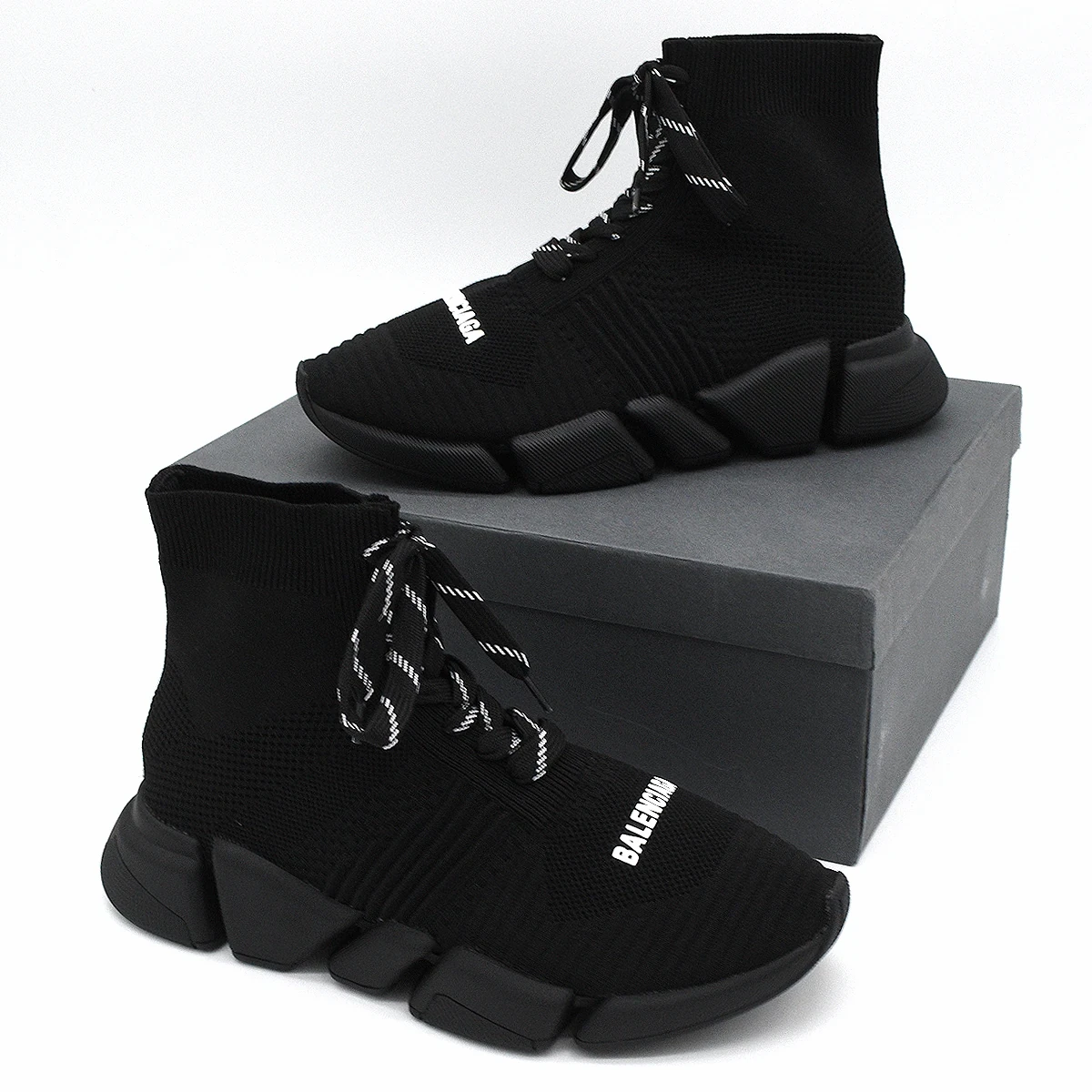 Balenciaga Speed 2.0 Lace Up Negro 9