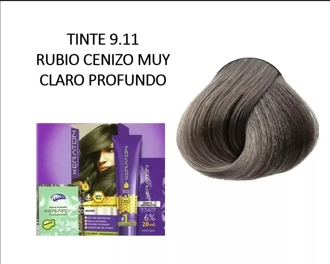 keraton 9.11 rubio muy claro cenizo profundo