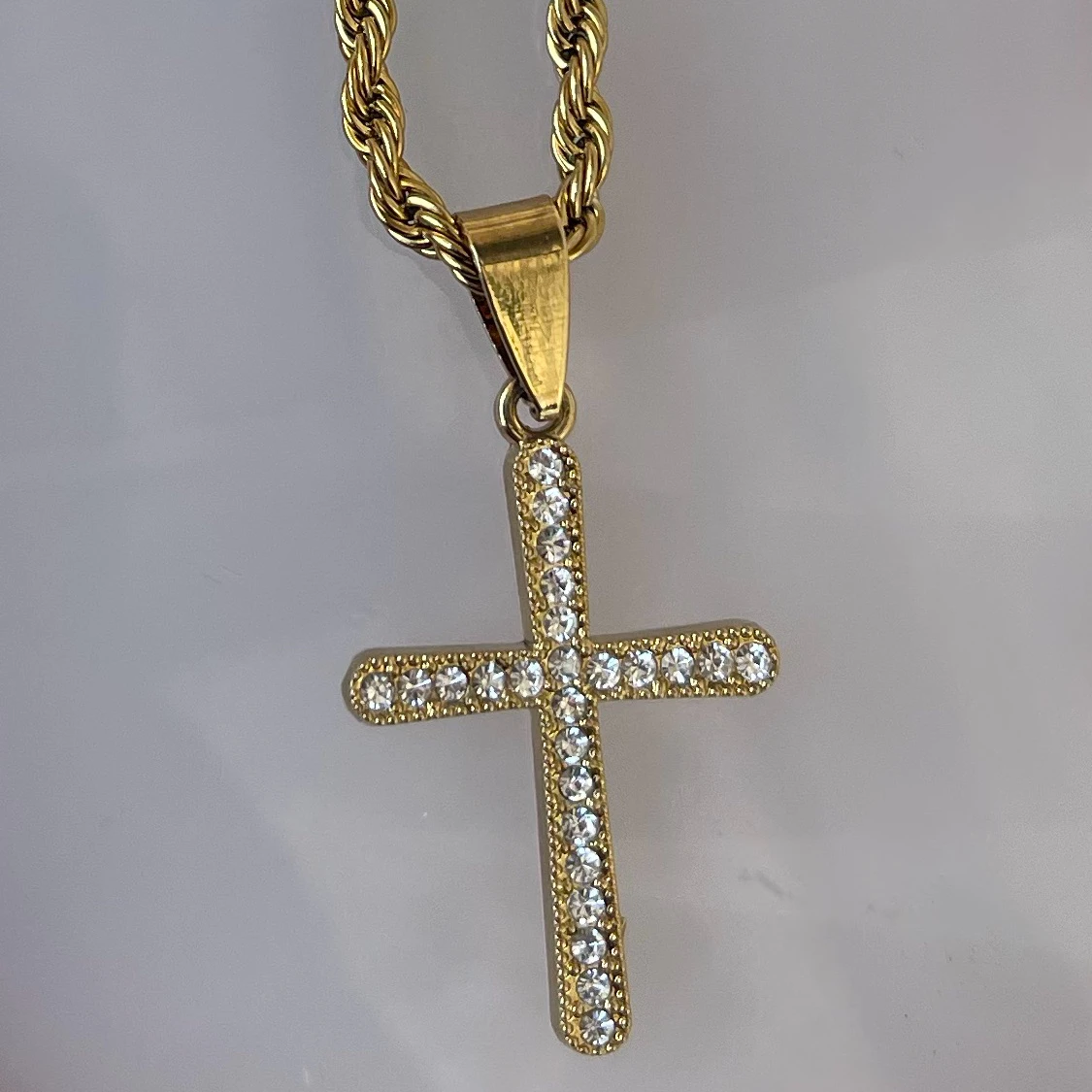CADENA TEJIDO LAZO 60CM  6
