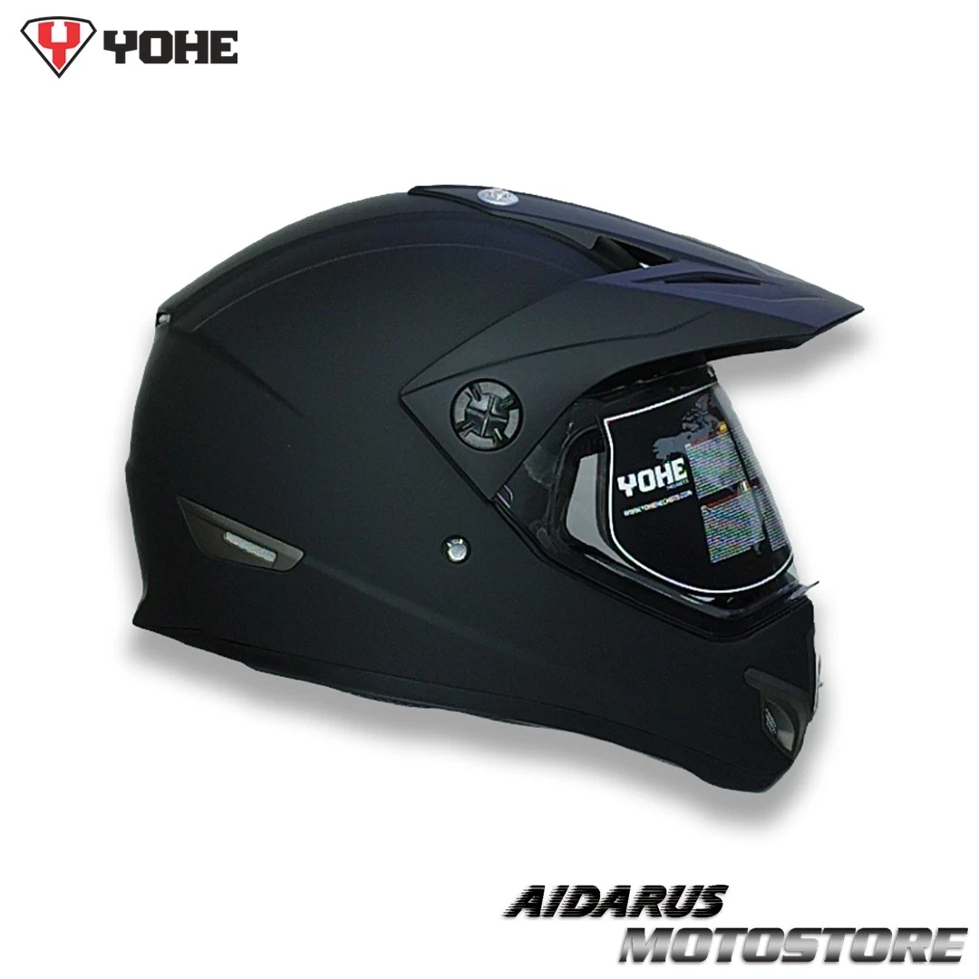 CASCO YOHE MX630 NEGRO MATE