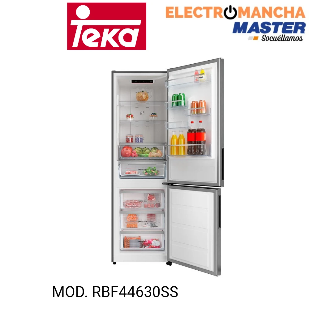 FRIGO COMBI TEKA RBF44630SS INOX 1,88*60 NF CLASE D 2