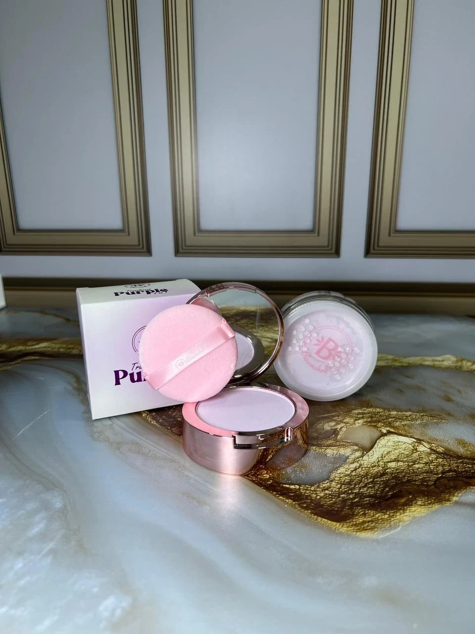 Polvo Suetlo Translucent 2 en 1 Purple Grande 