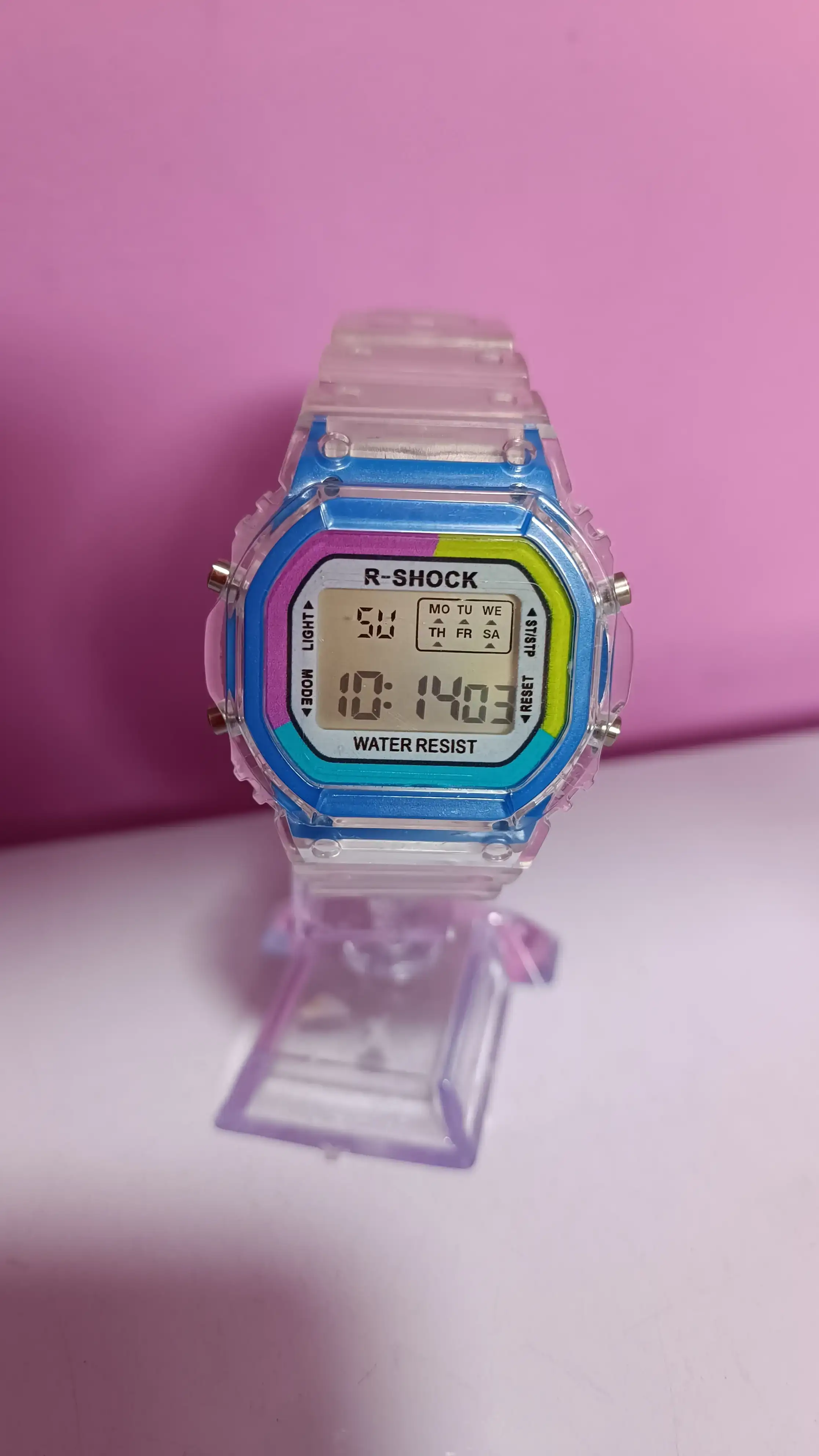 RELOJ DAMA DIGITAL LUZ LED 2
