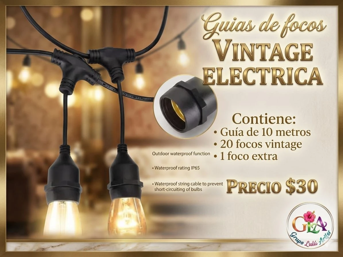Guías vintage de 10 m