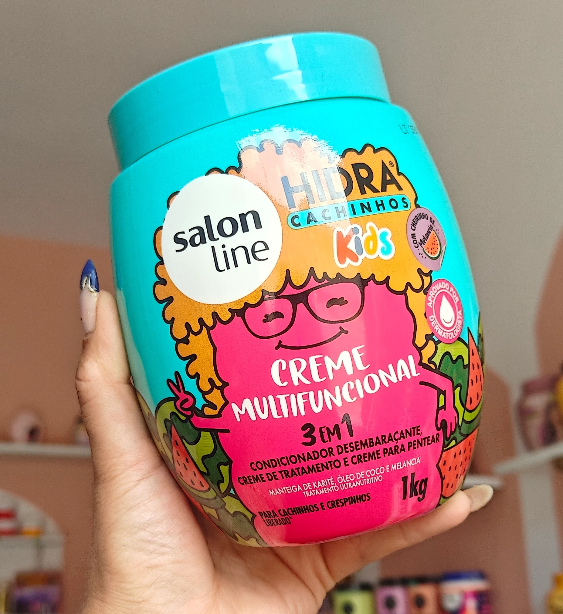 Crema 3 en 1 hidra cachinhos kids