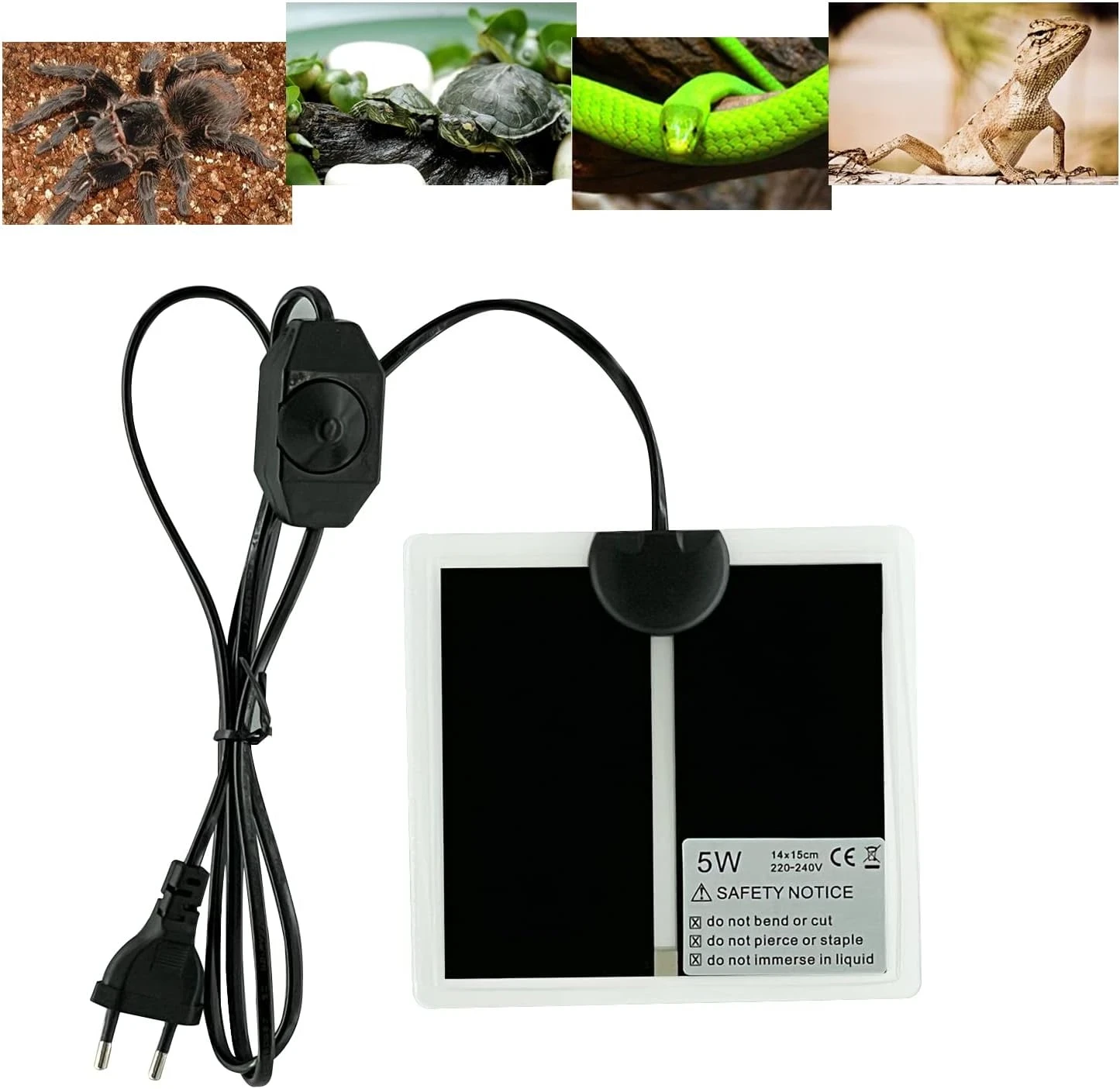 Placa Termica 5w para Reptiles Exoticos Nr-01-5w