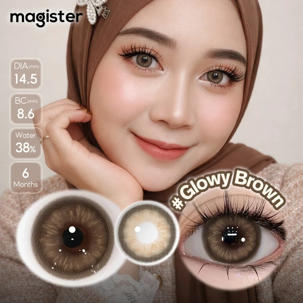 GLOWY BROWN - Diseño con bordes  2