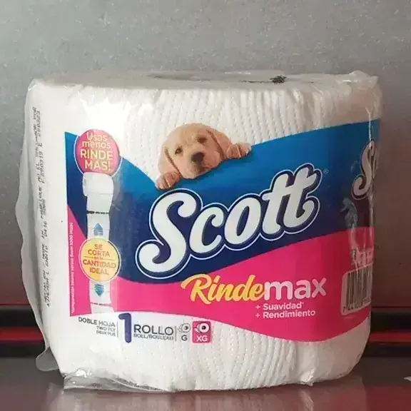 Papel higiénico Scott rinde max 
