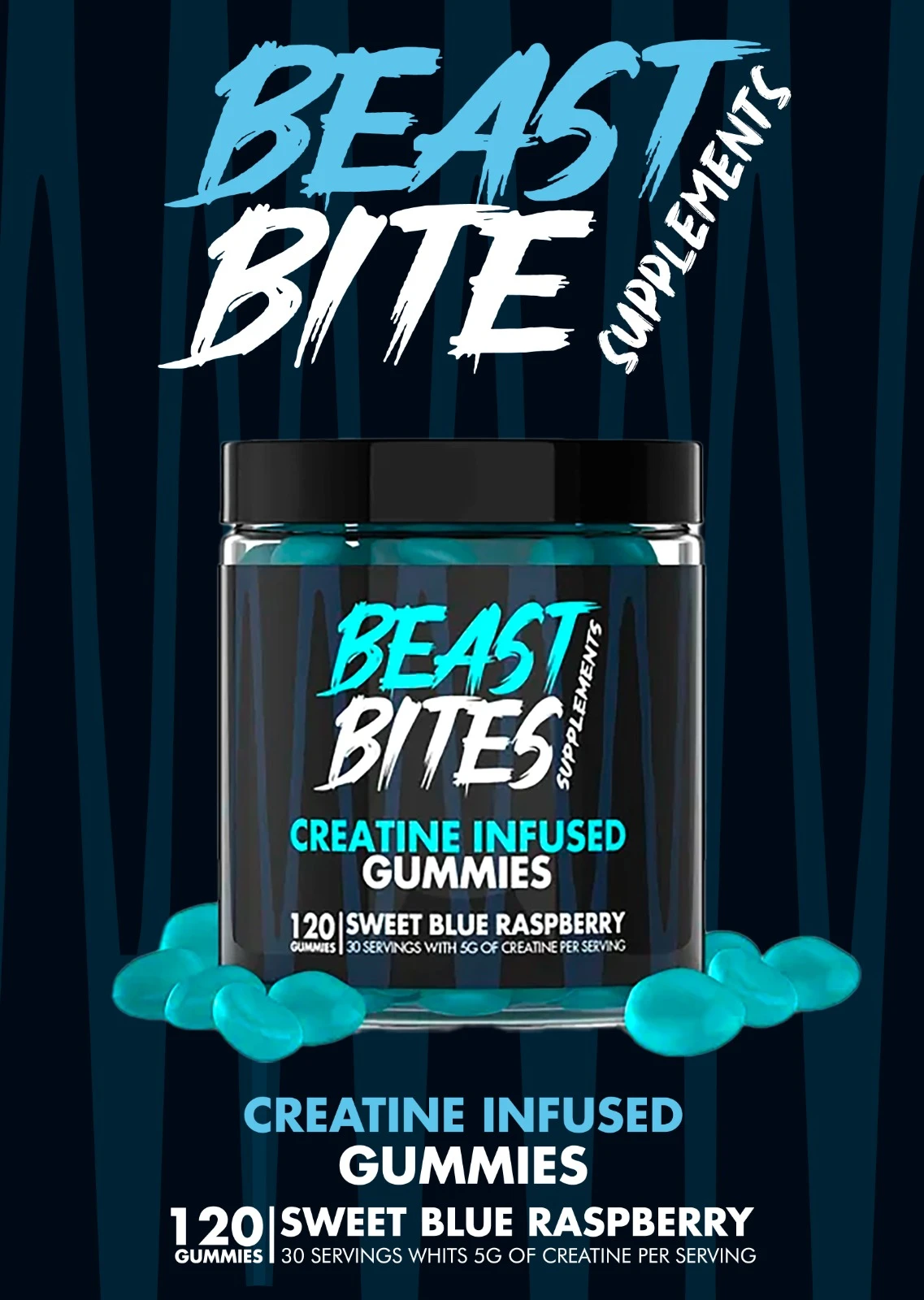 Beast Bite Gomas de creatina