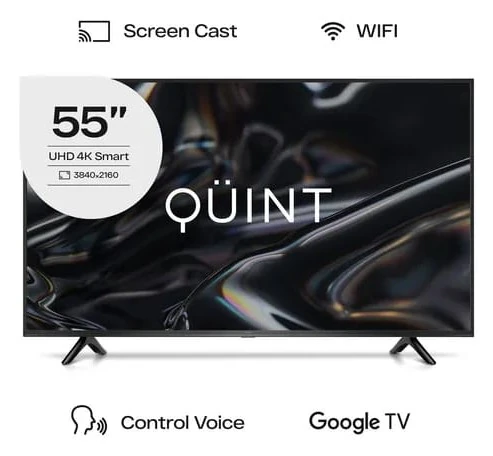 Smart TV LED 55" Qüint Ultra HD 4K