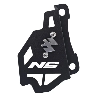 NS 200 / P. de Mordaza acero negro logo 3d cromado ML