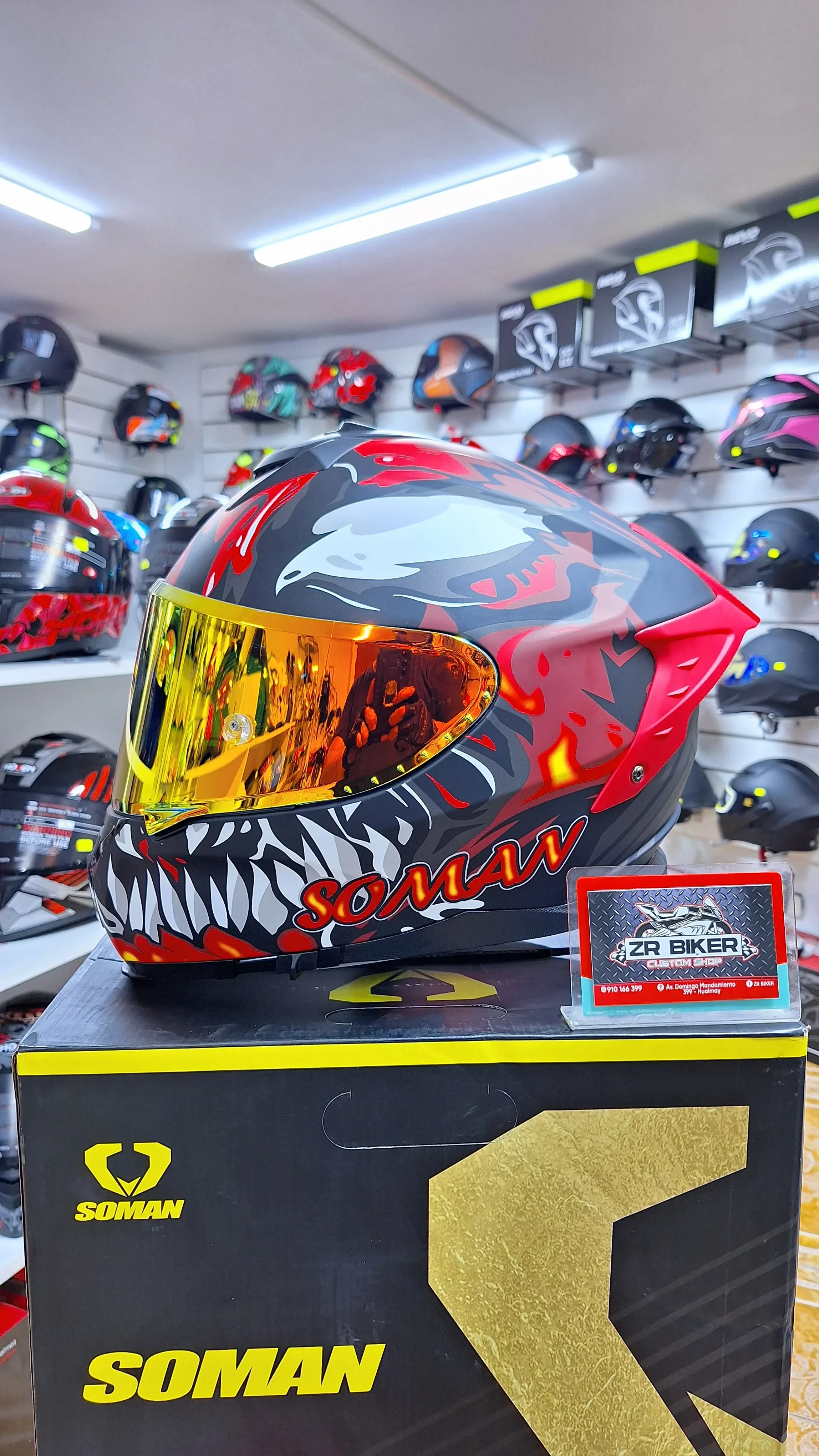CASCO SOMAN VENOM