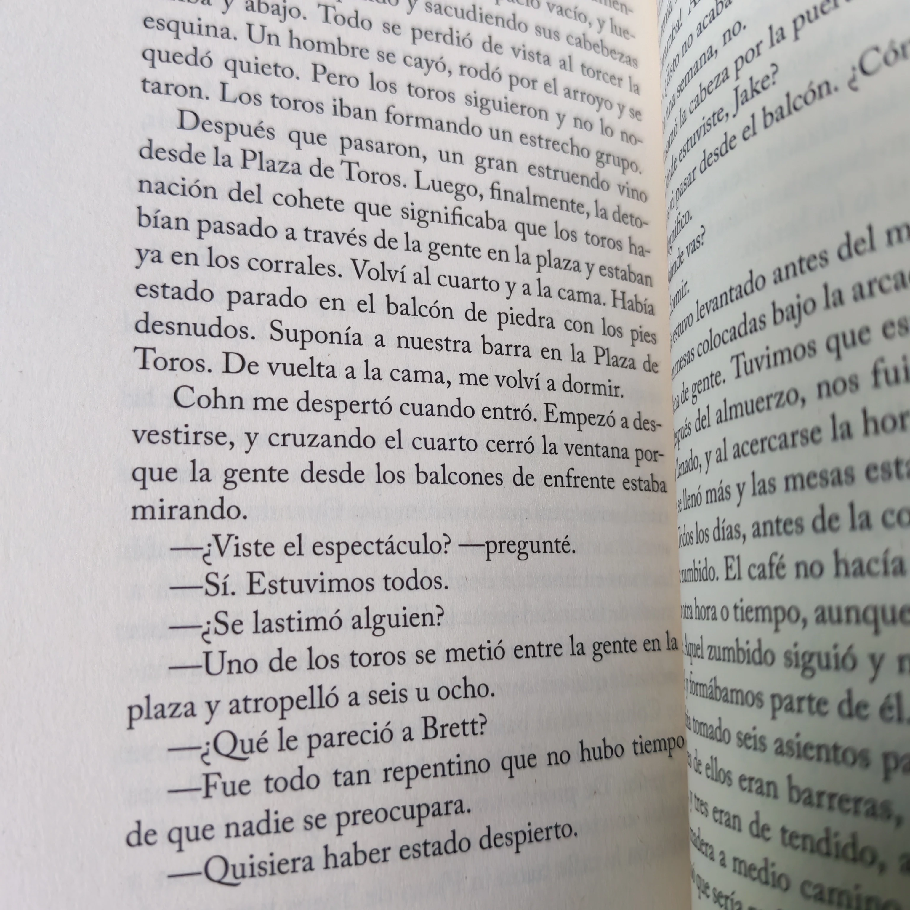 Fiesta, Ernest Hemingway nuevo  3