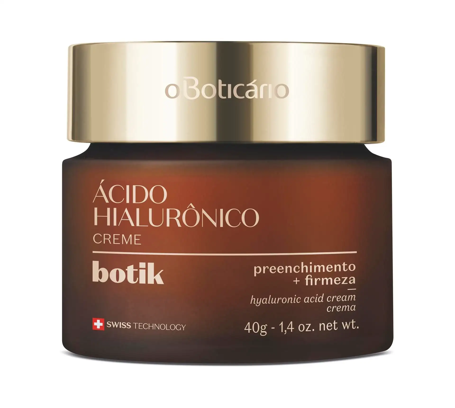 Botik Crema Facial Firmador Ácido Hiálurónico, 40g